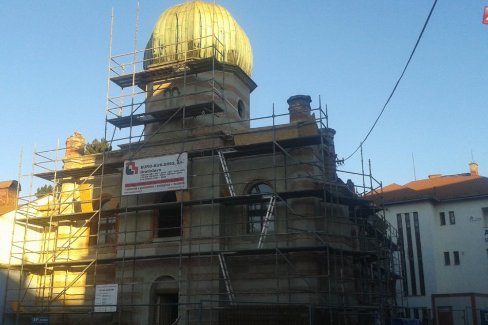Breznianska synagóga s novou fasádou: Ak sa ti páči daj LIKE